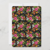 クラシックベビーシャワー招待状 招待状 (裏面)