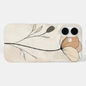クラシックベージュバド Case-Mate iPhoneケース (裏面 (横))