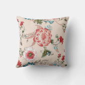 クラシックペイズリーとレースのパタ素晴らしーン，ペルシャ語パット クッション (裏面)