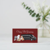 クラシックペットグルーミングサービス 名刺 (スタンド正面)