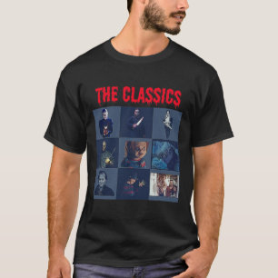 クラシックホラー映画ハロウィーン怖いTシャツTシャツ Tシャツ