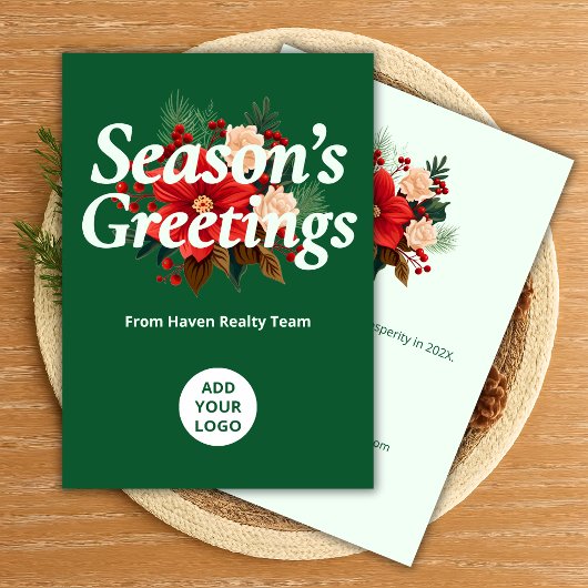クラシックホリデーカード | カスタムブランディング シーズンカード