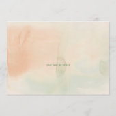 クラシックホリデーパーティポインセチアリーススプレンドール 招待状 (裏面)