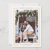 クラシックホリデーフォトカード シーズンカード (正面)