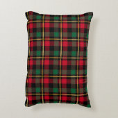 クラシックホリデープレイド - あたたかなクリスマス ピロー (裏面(縦))