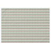 クラシックホリーとストライプ テーブルクロス (正面(横))