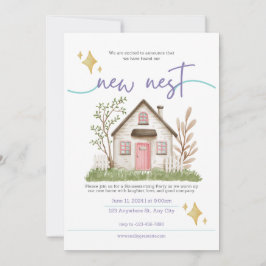 クラシックホワイトハウス温暖化招待状カード 招待状