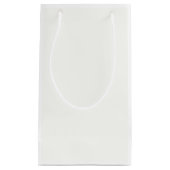 クラシックホワイト カスタム ギフトバッグ (正面)