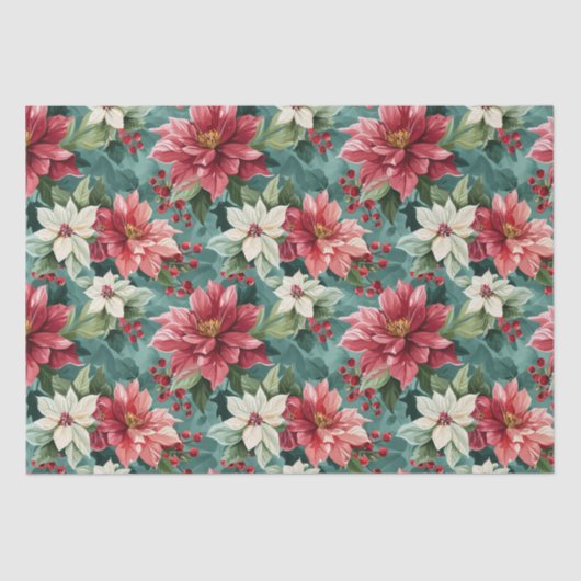 クラシックポインセチア 薄葉紙 (正面)