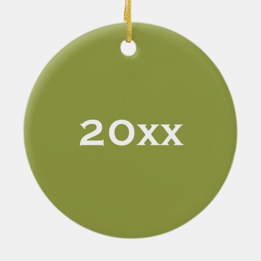 クラシックマイアミキューバサンドイッチハムポークスイスチーズ セラミックオーナメント (裏面)