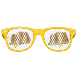 クラシックマイアミキューバサンドイッチハムポークスイスチーズ レトロサングラス