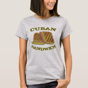 クラシックマイアミキューバサンドイッチハムポークスイスチーズ Tシャツ