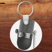 クラシックマイク キーホルダー (正面)