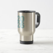 クラシックマグカップ、330ml 良い 年 26 トラベルマグ (正面右)
