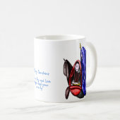 クラシックマグメリークリスマス コーヒーマグカップ (正面右)