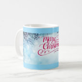 クラシックマグメリークリスマス コーヒーマグカップ (正面左)