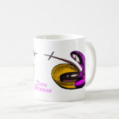 クラシックマグメリークリスマス コーヒーマグカップ (正面右)