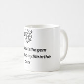 クラシックマグ11オズ コーヒーマグカップ (正面右)