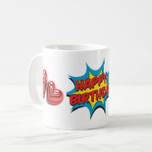 クラシックマグ11オズ コーヒーマグカップ (正面左)