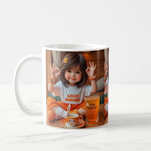 クラシックマグ11オズ コーヒーマグカップ (左)