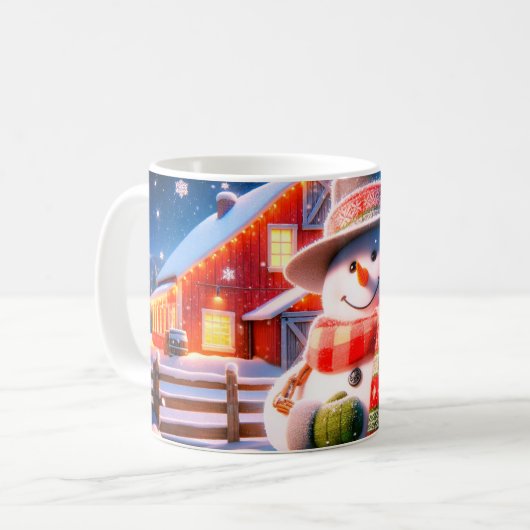 クラシックマグ11オズ コーヒーマグカップ (正面左)