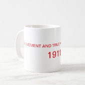 クラシックマグ11オズ コーヒーマグカップ (正面左)