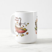 クラシックマグ11オズ コーヒーマグカップ (正面左)