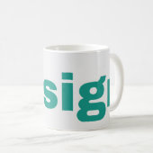 クラシックマグ コーヒーマグカップ (正面右)