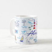 クラシックマグ「ホープタウンのABC」 コーヒーマグカップ (正面左)