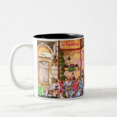 クラシックマグ、11オズコキノカフェマグモントリオール ツートーンマグカップ (左)