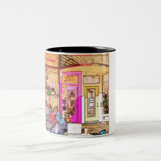 クラシックマグ、11オズコキノカフェマグモントリオール ツートーンマグカップ (中央)