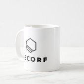 クラシックマグ- 11オンス(白) コーヒーマグカップ (正面左)