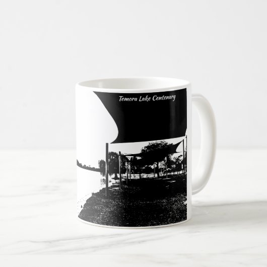 クラシックマグ， 325 ml コーヒーマグカップ (正面右)