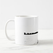 クラシックマグ， 325 ml コーヒーマグカップ (左)