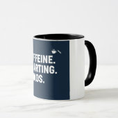 クラシックマグ、330ml マグカップ (正面右)