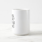 クラシックマグ 470ml ウケるコーヒー好きさんのための名言 コーヒーマグカップ (中央)