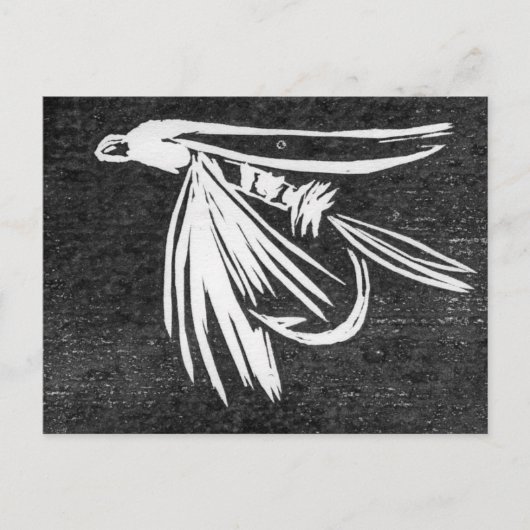 クラシックマスフライはがき ポストカード (正面)