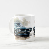 クラシックマッスルカー コーヒーマグカップ (正面左)