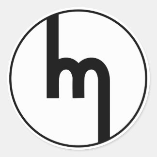 クラシックマツダエンブレムステッカー ラウンドシール