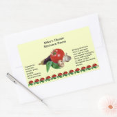 クラシックマリナラソース長方形のJARラベル 長方形シール (封筒)