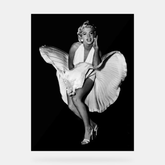 クラシックマリリン・モンロー アクリルサイン (正面)