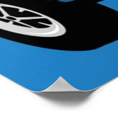 クラシックミニクラブマン1275 GT ポスター (角)