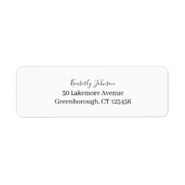 クラシックミニマエレガントリスト ラベル