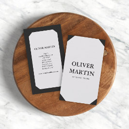 クラシックミニマリスト垂直ソーシャルメディア 名刺