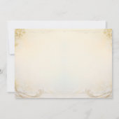 クラシックミニマルイースターブランチと卵狩り 招待状 (裏面)