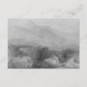 クラシックミニマルオールドマネーエステシンプルィティ結婚ス エンクロージャーカード (裏面)