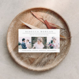 クラシックミニマル写真 名刺