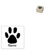 クラシックミニマル動物肉印刷名 ラバースタンプ (押印)