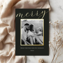 クラシックミニマル金ゴールドフレームファミリーフォト