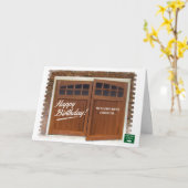 クラシックミニ誕生日カード カード (黄色い花)